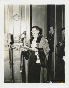 Inauguration de l'Institut franco-américain (Nancy)
